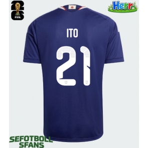 Japan Hiroki Ito #21 Hemmatröja VM 2026 Kortärmad